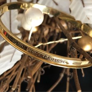 Juicy Couture Gold Bangle Bracelet